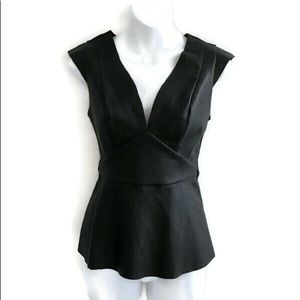 NWOT Dynamite Faux Leather Top